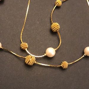 Trifari pearl 🎉SOLD🎉and gold necklace!